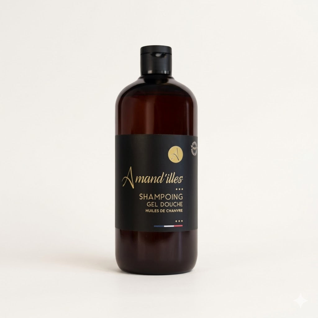 Shampoing Gel Douche pour homme 400 ml